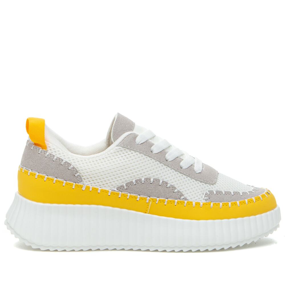 Silent D CALLIE Sneaker Yellow Women’s Size 8